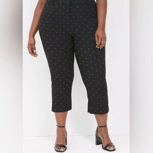 Lane Bryant 4 Season Slim Capri Pant Women size 22 New